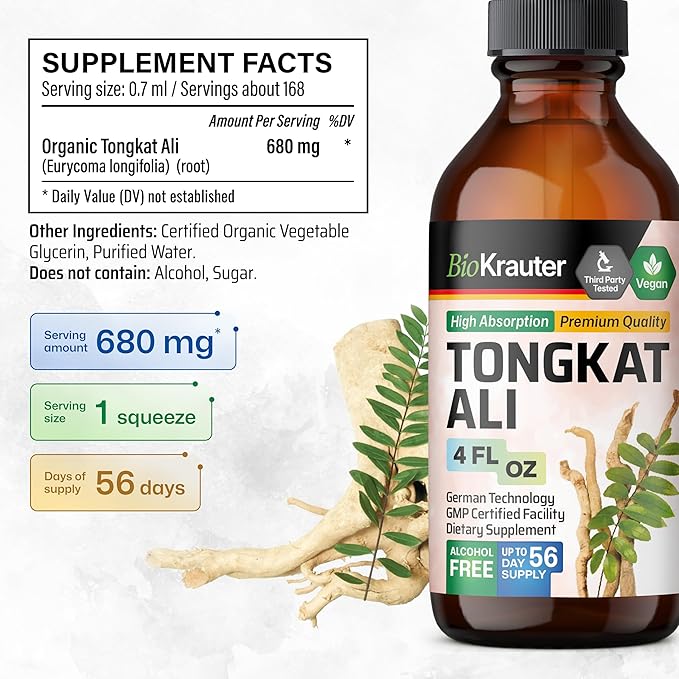 Tongkat Ali Tincture 4 Fl