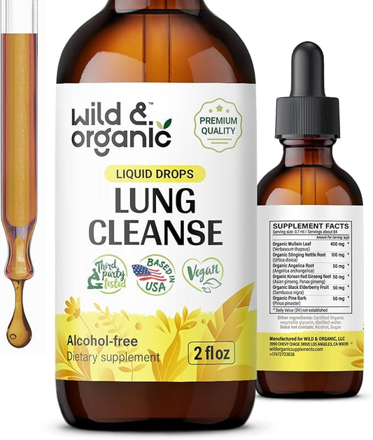 Wild & Organic Lung Detox and 2 fl