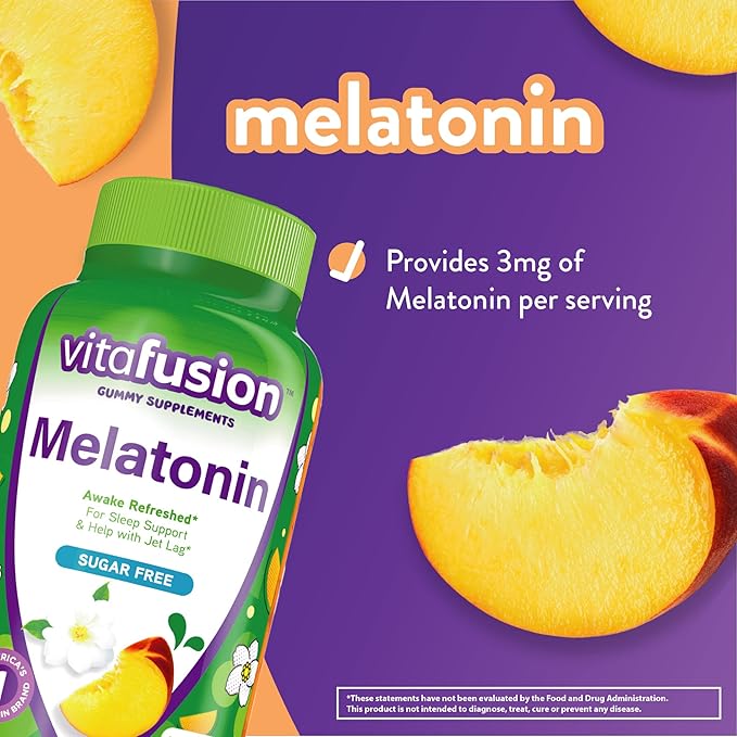 Vitafusion Melatonin Gummy Vitamins, 140 Count 1)