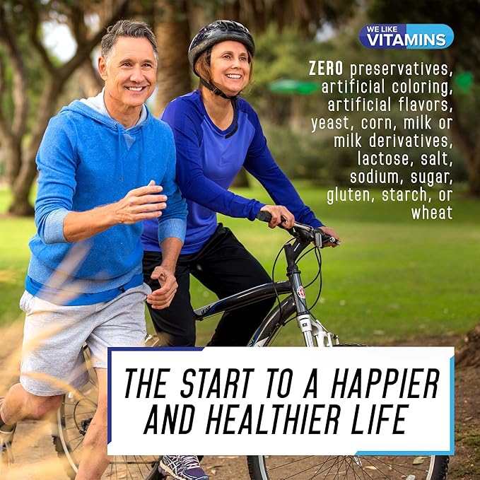 We Like Vitamins DHEA 100mg 200 Capsules - 200 Day Supply of DHEA Capsules - Helps with Hormone Balance and Energy Levels for Men & Women