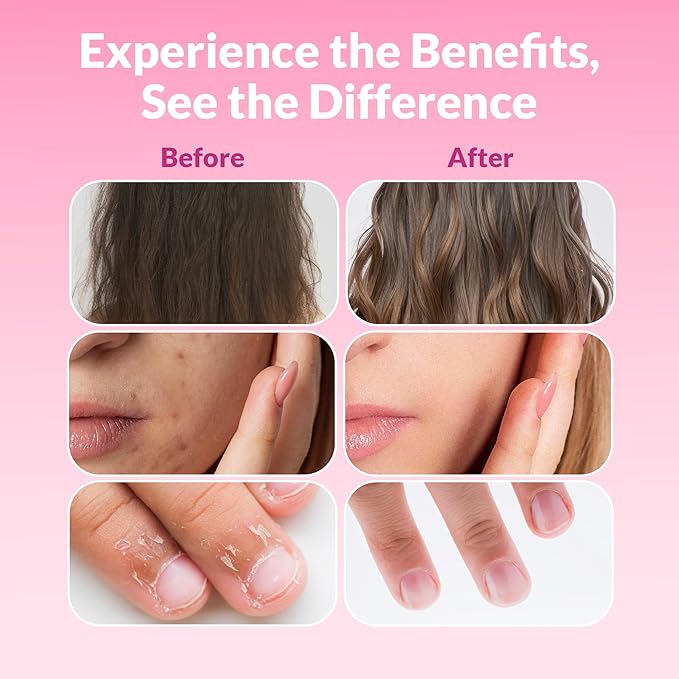 Hair, Skin, and Nails Vitamins 2 pack