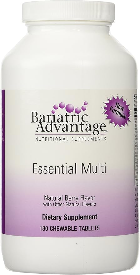 Bariatric Advantage Essential Multivitamin without Iron 200 DV 180 Tablets