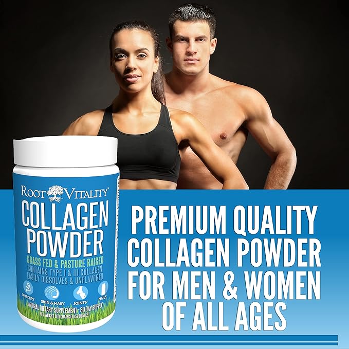 Root Vitality Collagen Peptides Powder (30 Servings)