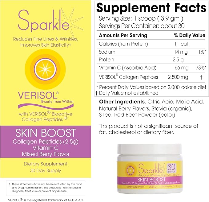 Sparkle Skin Boost (Mixed Berry) [30-serves]