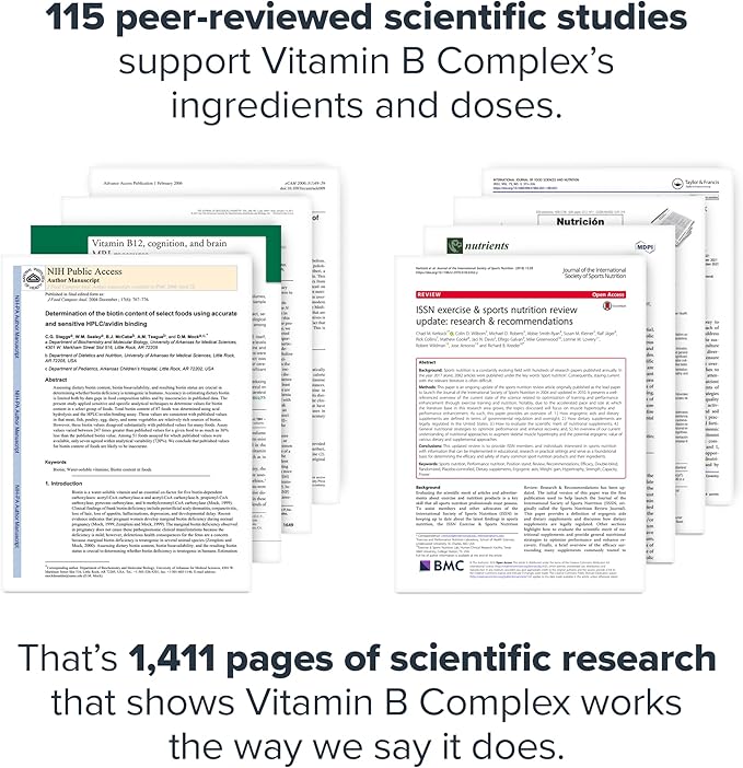 LEGION Vitamin B-Complex (120 Capsules)