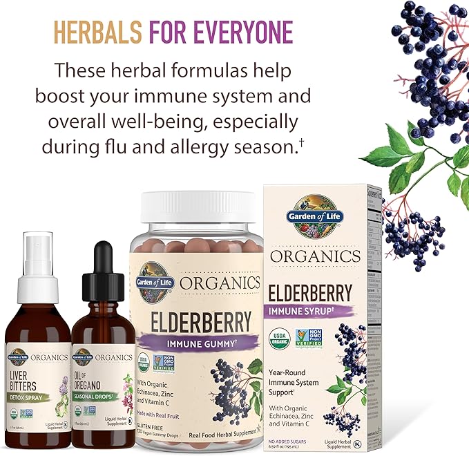 Garden of Life Organics Elderberry & 3.92 fl