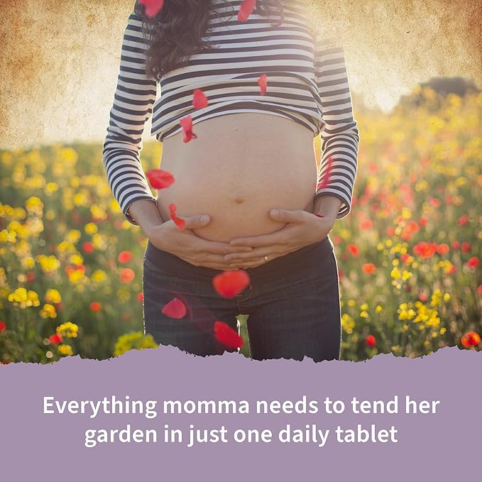 Garden of Life Organics Prenatal Vitamin: B6, B12, B12, D3 D3 – 30 Day