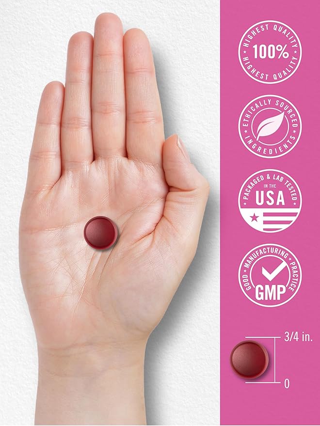 Carlyle Hormonal Balance for Women & PMS Supplement | 70 Gummies | Vitamin Complex | with Iron | Vegan, Non-GMO, Gluten Free | for Her