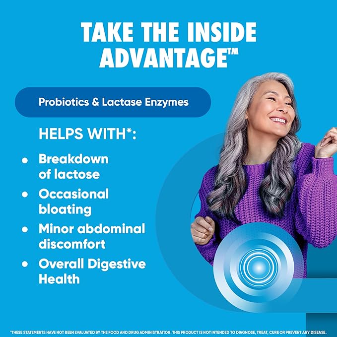Digestive Advantage Probiotics + Lactase Digestive 96ct