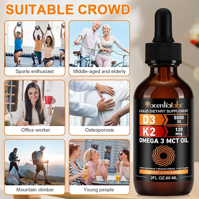 Liquid Vitamin D3 K2,Vitamin D Drops,Vitamin D3 K2,Liquid Vitamin D,Vitamin D Liquid,Organic Vitamin D,D3 K2 Vitamin Supplement,Vitamin D3 and K2,D3 K2 Vitamin Supplement(2pack)