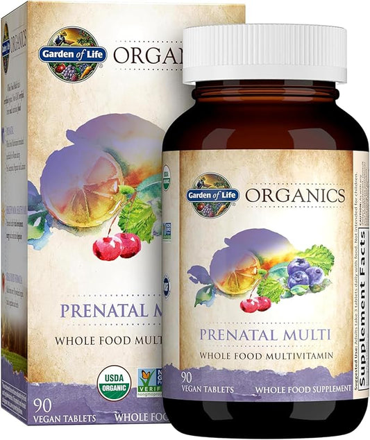 Garden of Life Organics Women’s Prenatal D3, B6, B6, B12, B12, C 30 Day