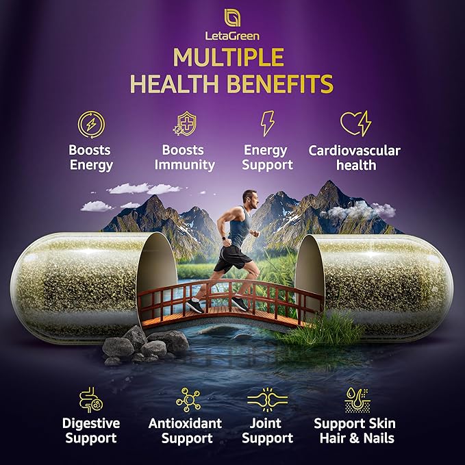 Sea Moss 3000mg Black Seed Oil 2000mg Ashwagandha 1000mg Bladderwrack 1000mg Burdock 1000mg Turmeric 1000mg & D3, K2 K2 with 120 Count