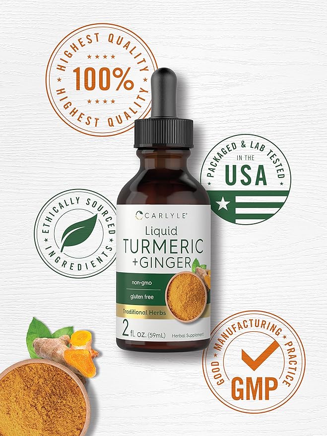 Carlyle Turmeric and Ginger Drops 2